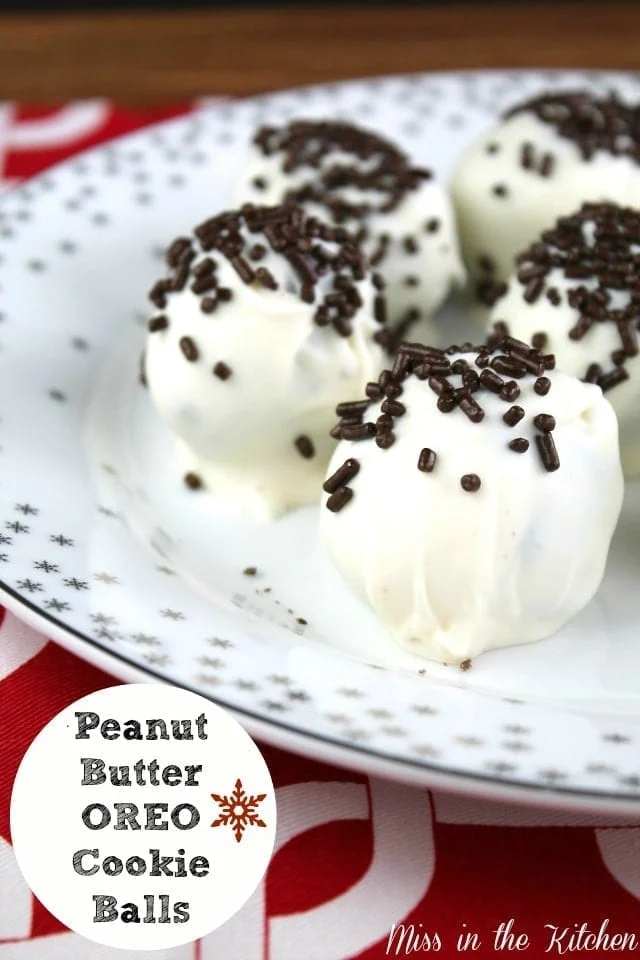 Peanut Butter OREO Cookie Balls