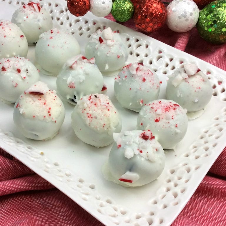 chocolate peppermint oreo balls recipe