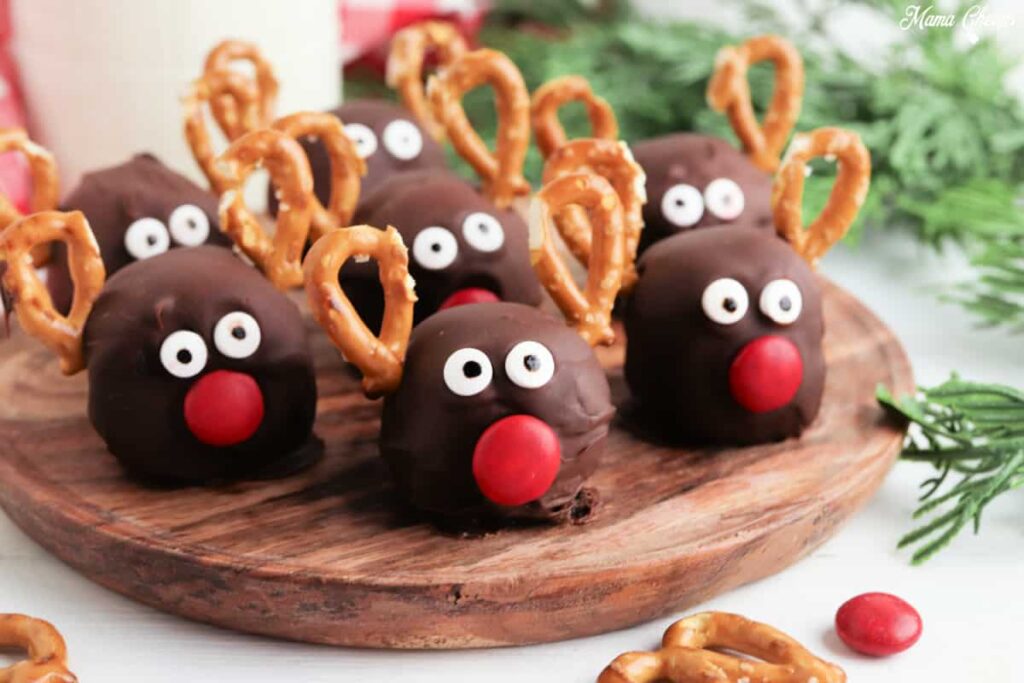 Christmas Reindeer Oreo Balls Recipe