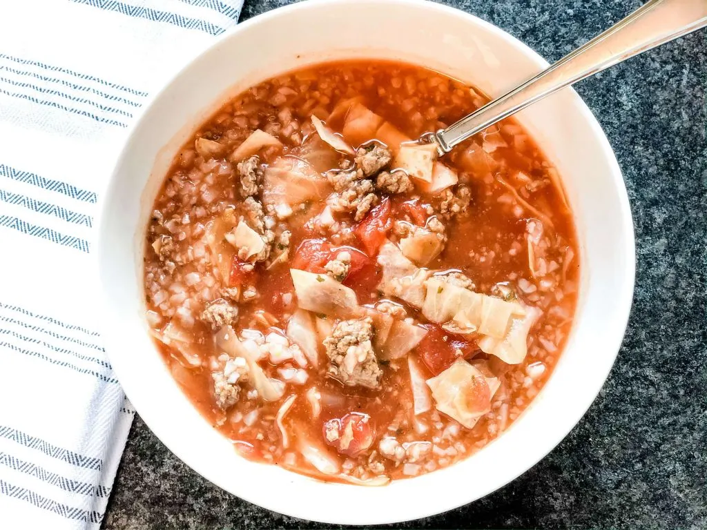 slow cooker soup gluten free cabbage