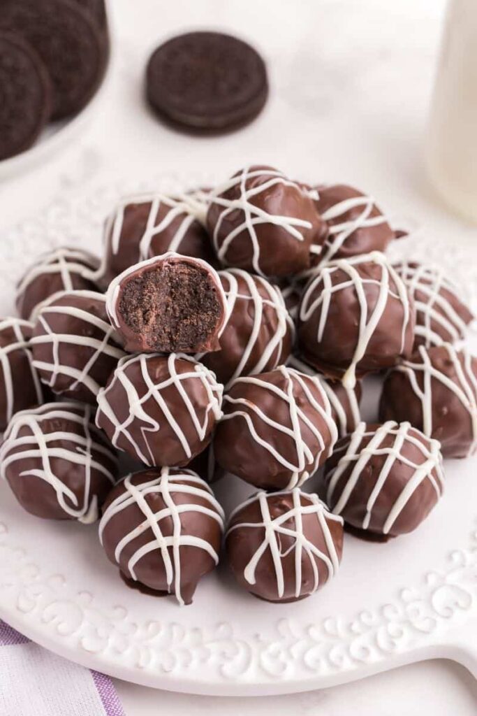 4 ingredient no cream cheese oreo balls recipe