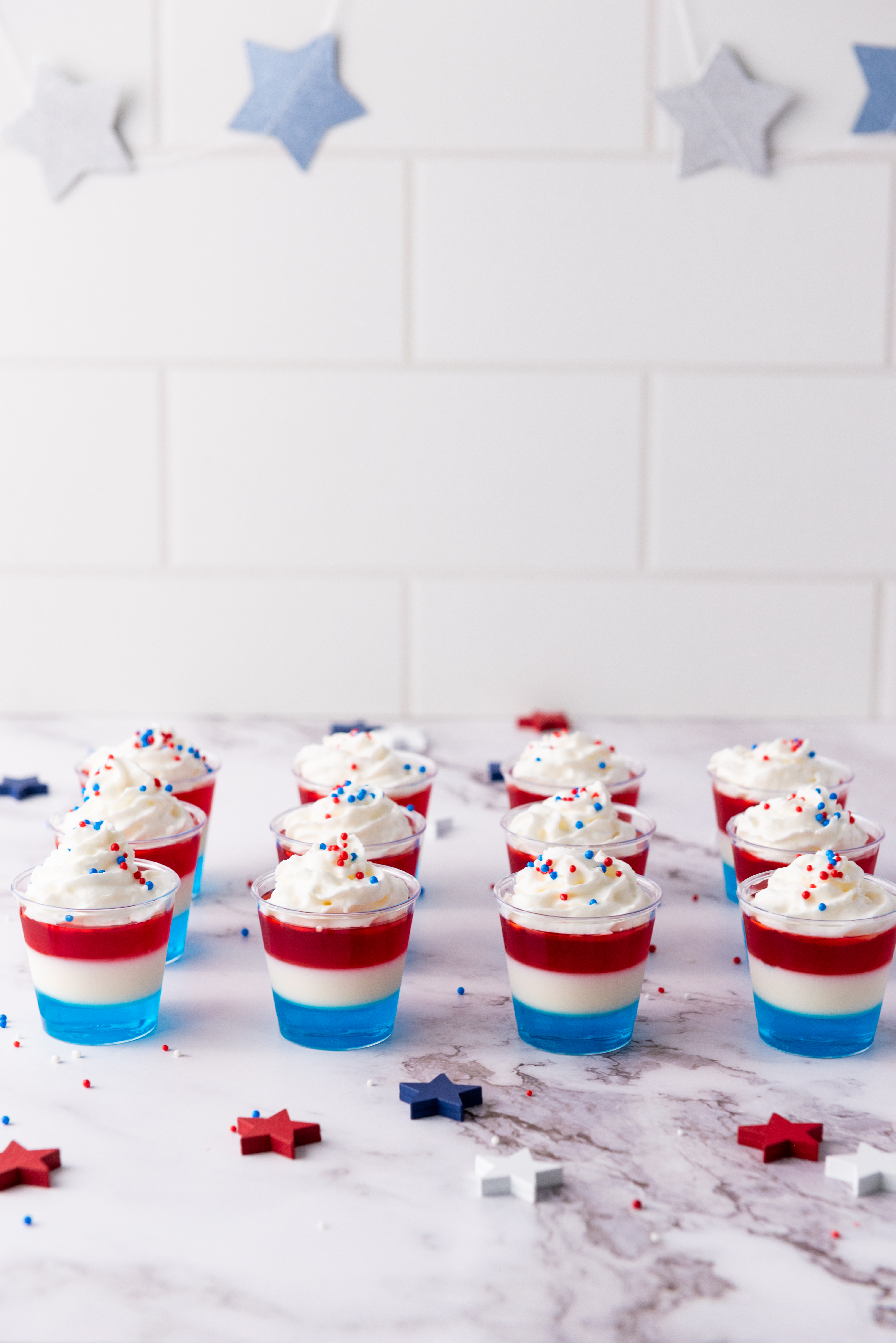 easy 4th of july jello shots with alcohol