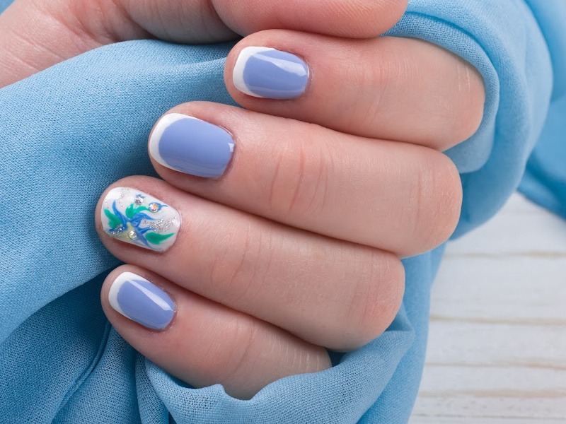 Simple Spring Nail Ideas pastels