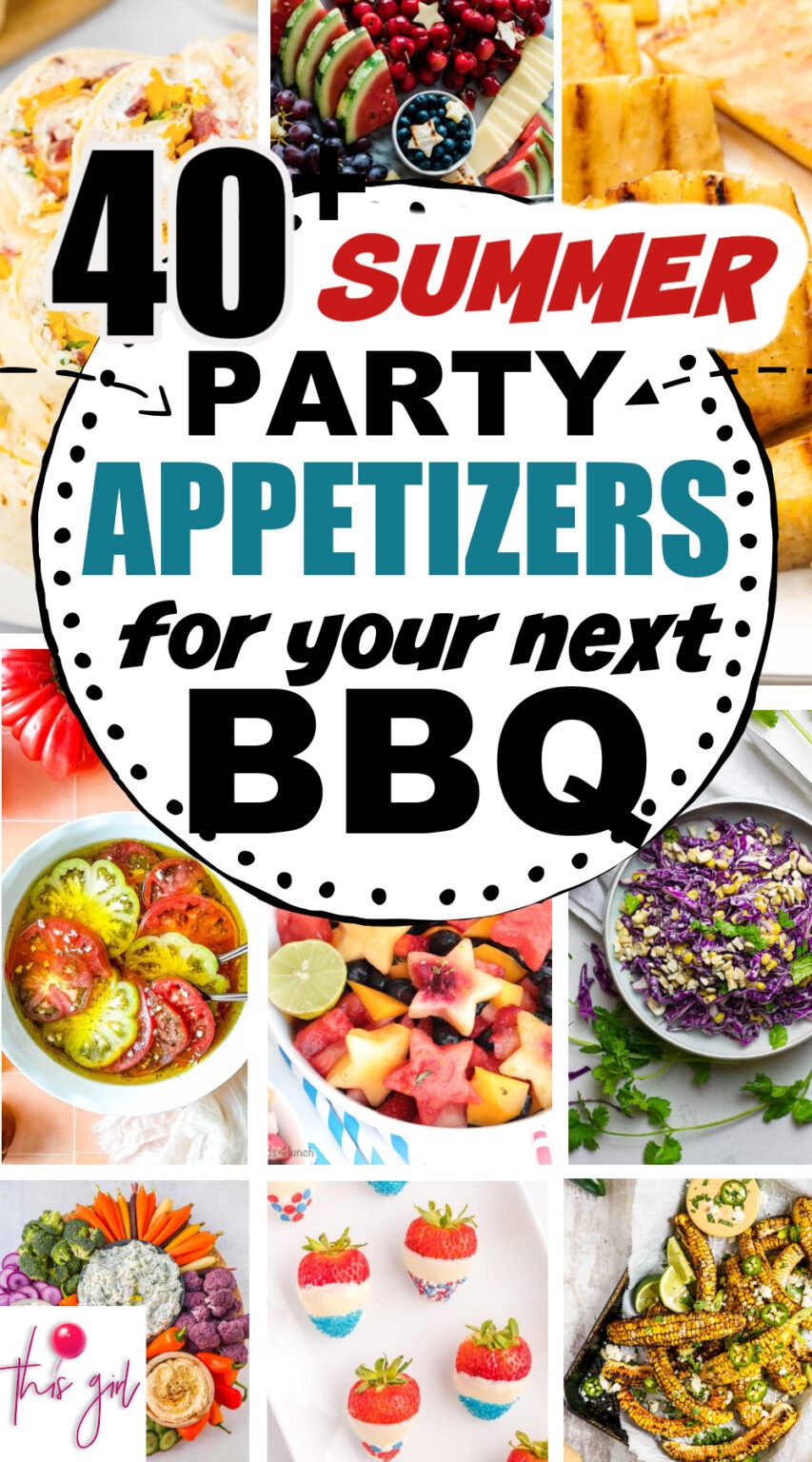 Summer Party Appetizers for BBQ to Please a Crowd